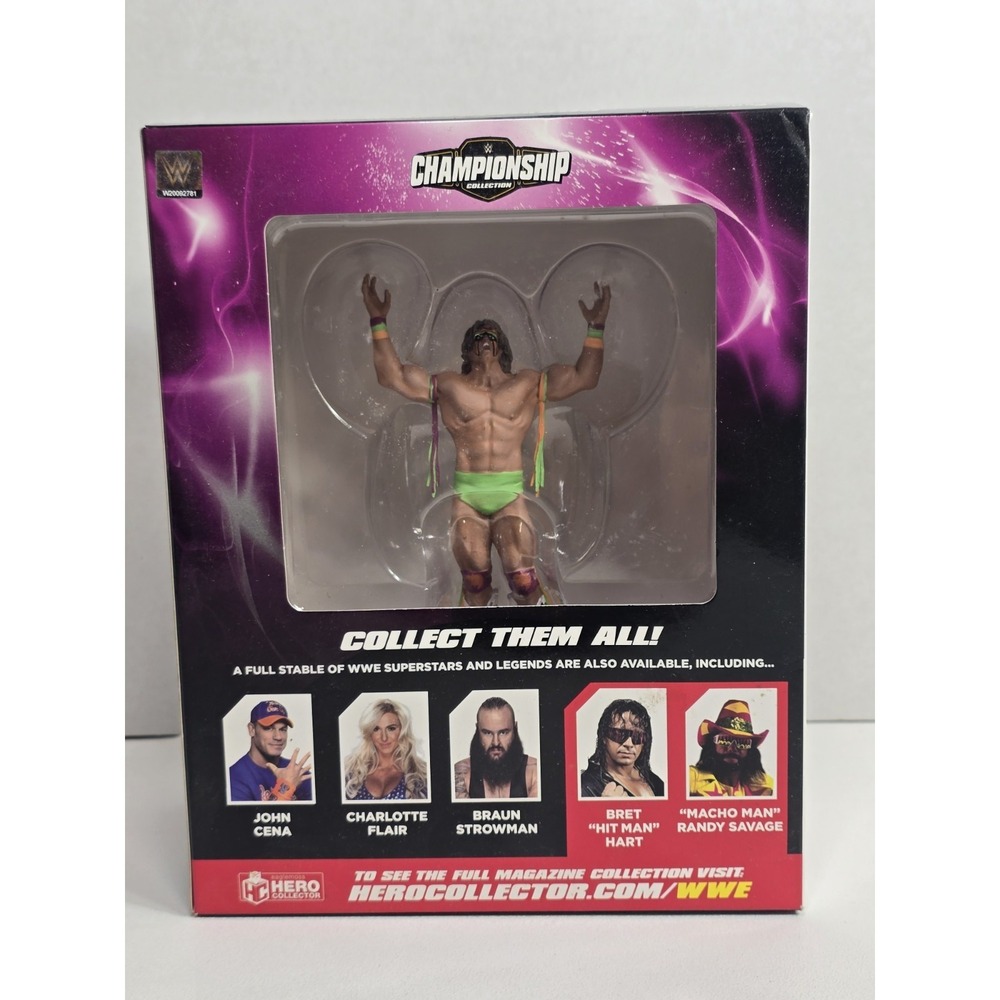 WWE Ultimate Warrior Championship Collection Statue Figure Collectors Magazine